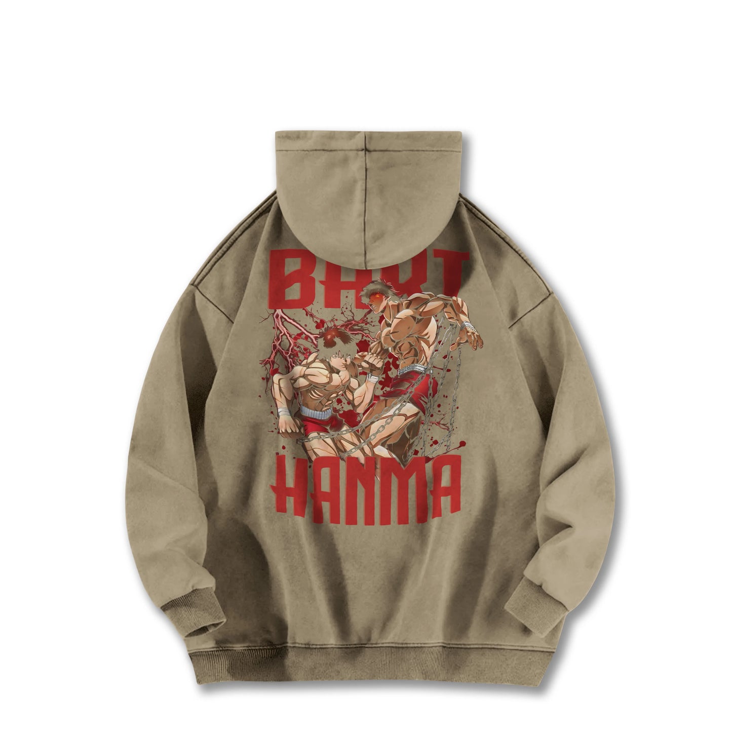 Ultimate Grappler Hanma Vintage Hoodie