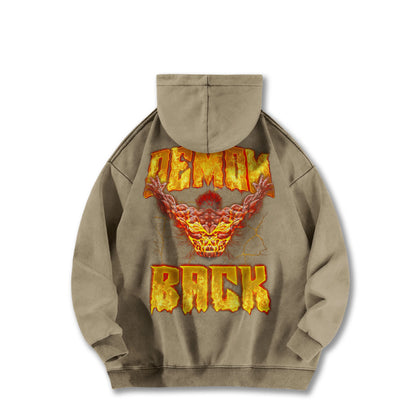 Ultimate Grappler - Yujiro Hanma's Demon Back Vintage Hoodie