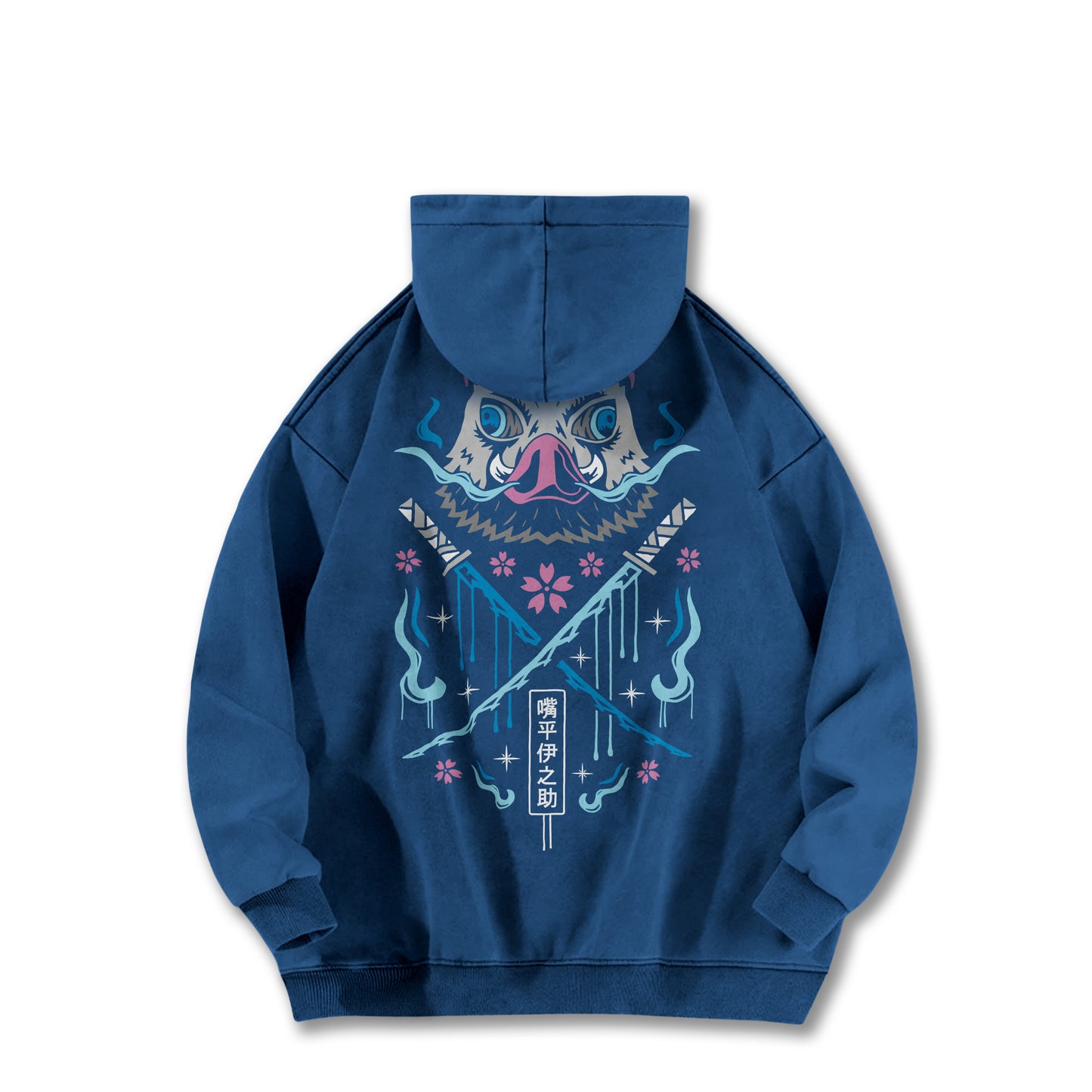 Blade of Demon Hunters Boar Head Fighter V2 Vintage Hoodie