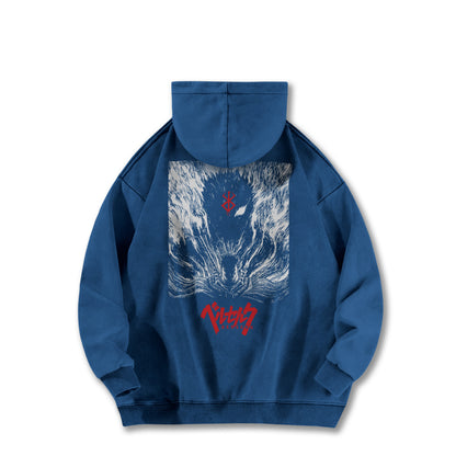 Dark Sword Saga Branded Swordsman V2 Vintage Hoodie
