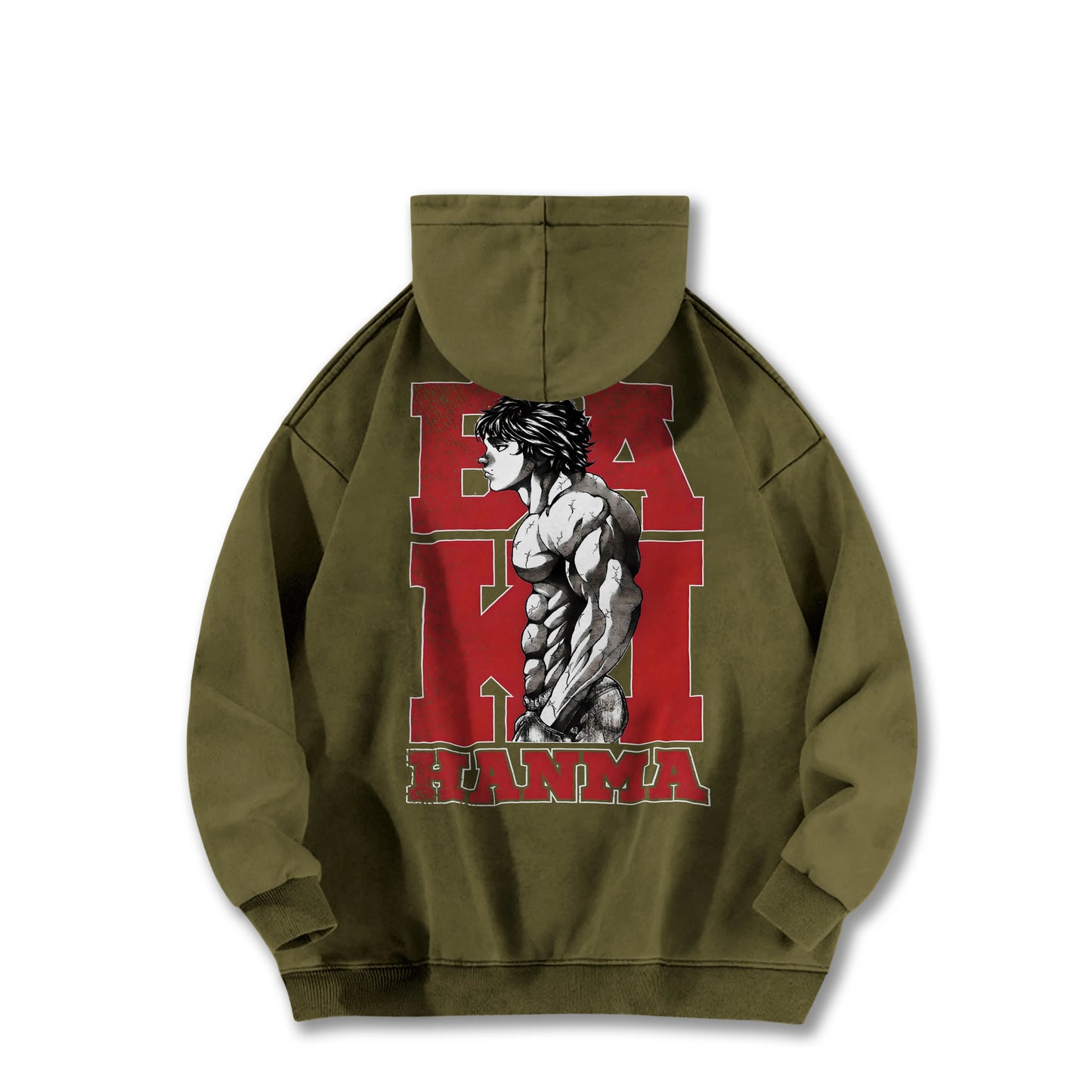 Ultimate Grappler Hanma V11 Vintage Hoodie