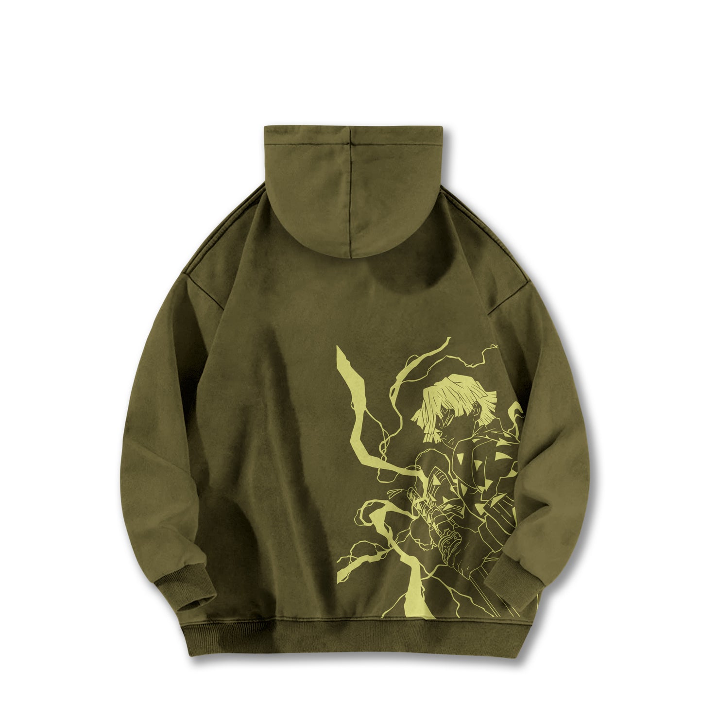 Blade of Demon Hunters Thunder Breather V2 Vintage Hoodie