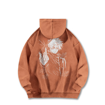Tokyo Sorcery Satoru Gojo V2 Vintage Hoodie