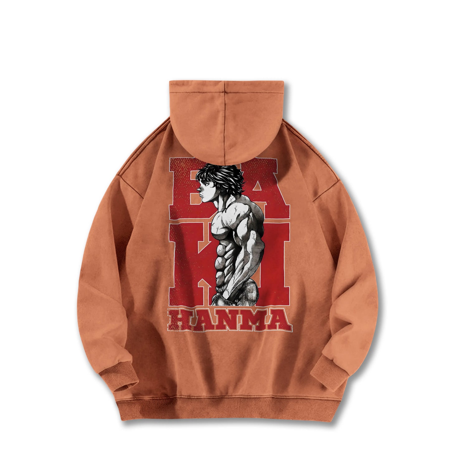 Ultimate Grappler Hanma V11 Vintage Hoodie