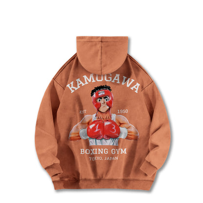 Fighting Spirit Kamogawa Boxing Gym Vintage Hoodie