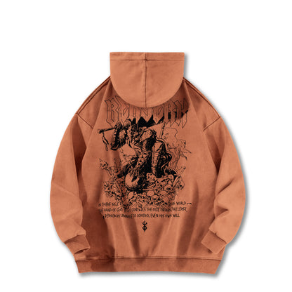 Dark Sword Saga Swordsman V5 Vintage Hoodie