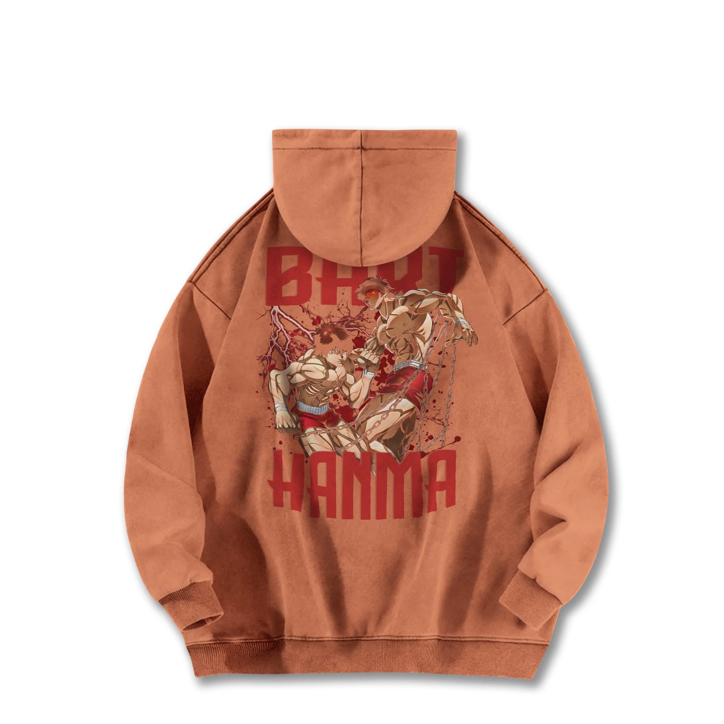 Ultimate Grappler Hanma Vintage Hoodie