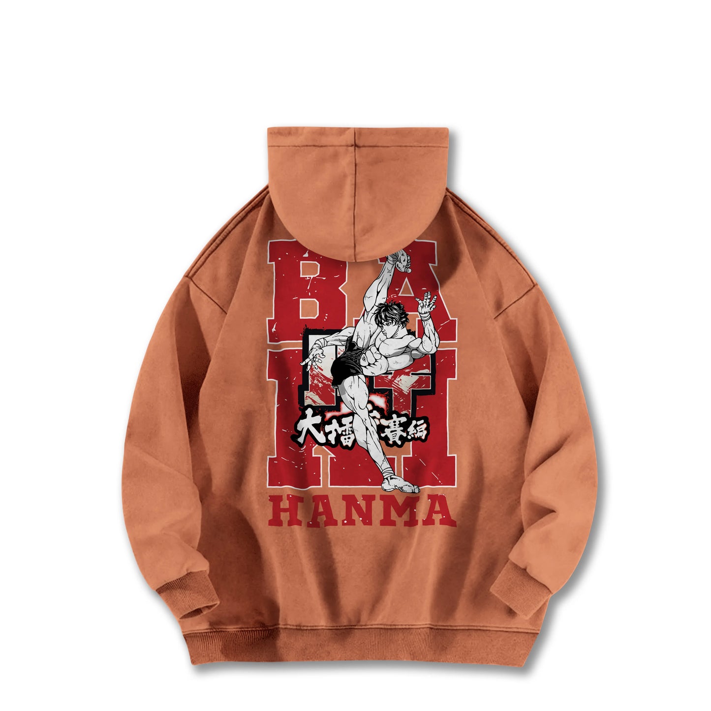 Ultimate Grappler Hanma V9 Vintage Hoodie