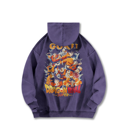 Saiyan Legacy Super Goku Vintage Hoodie