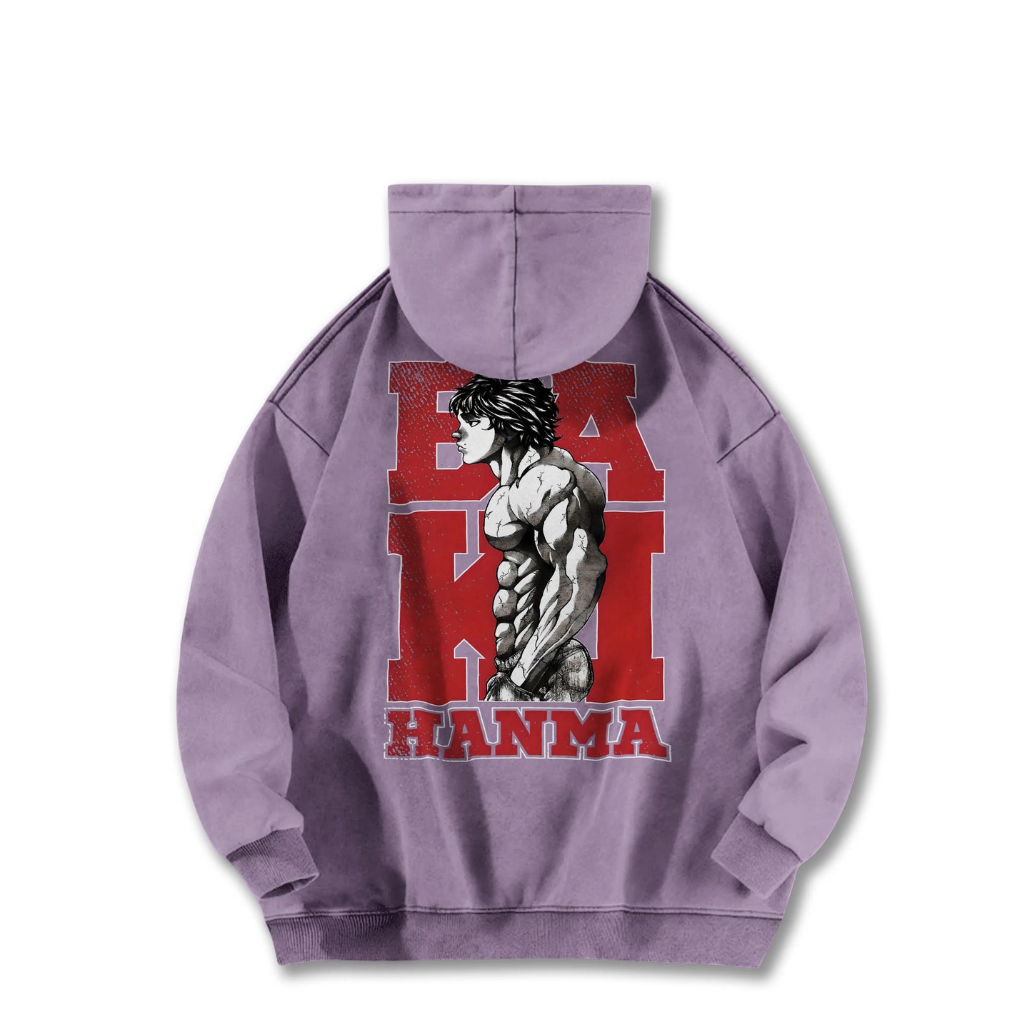 Ultimate Grappler Hanma V11 Vintage Hoodie