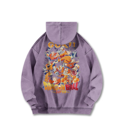 Saiyan Legacy Super Goku Vintage Hoodie