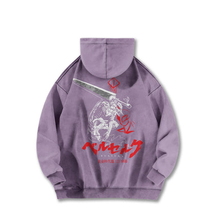 Dark Sword Saga Swordsman V2 Vintage Hoodie