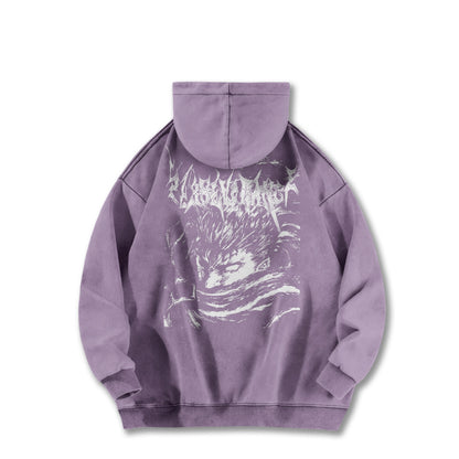 Dark Sword Saga Guts' Wrath V4 Vintage Hoodie