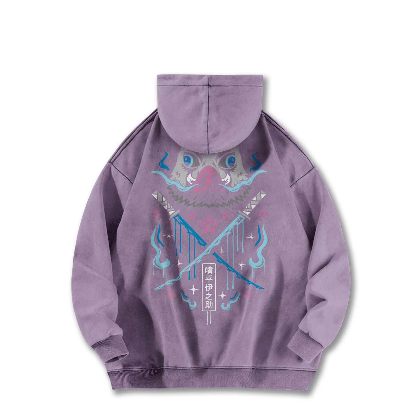 Blade of Demon Hunters Boar Head Fighter V2 Vintage Hoodie