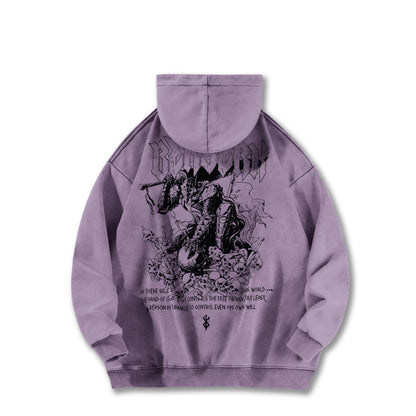 Dark Sword Saga Swordsman V5 Vintage Hoodie