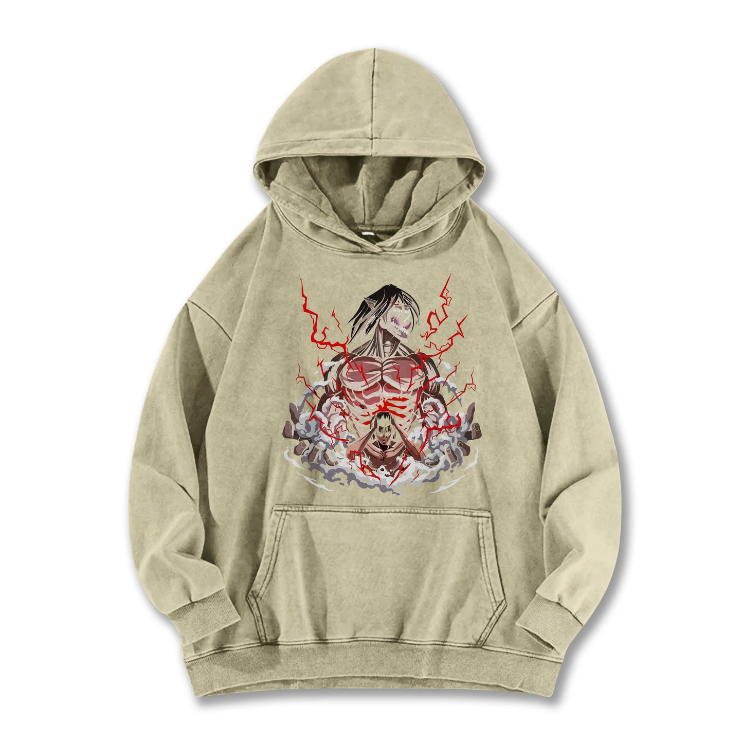 Titan Siege Freedom Fighter Attack Titan V3 Vintage Hoodie