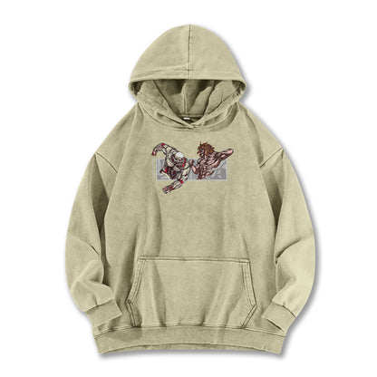 Titan Siege Wall - Titans Fighting Vintage Hoodie