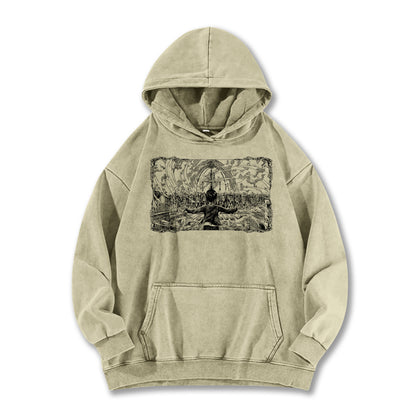 Titan Siege Freedom Fighter Blood Fiend Vintage Hoodie