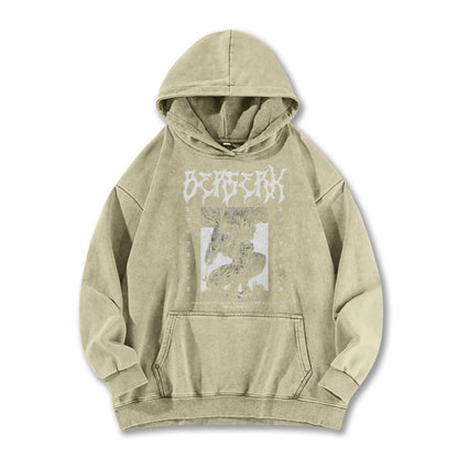 Dark Sword Saga Black Swordsman V2 Vintage Hoodie