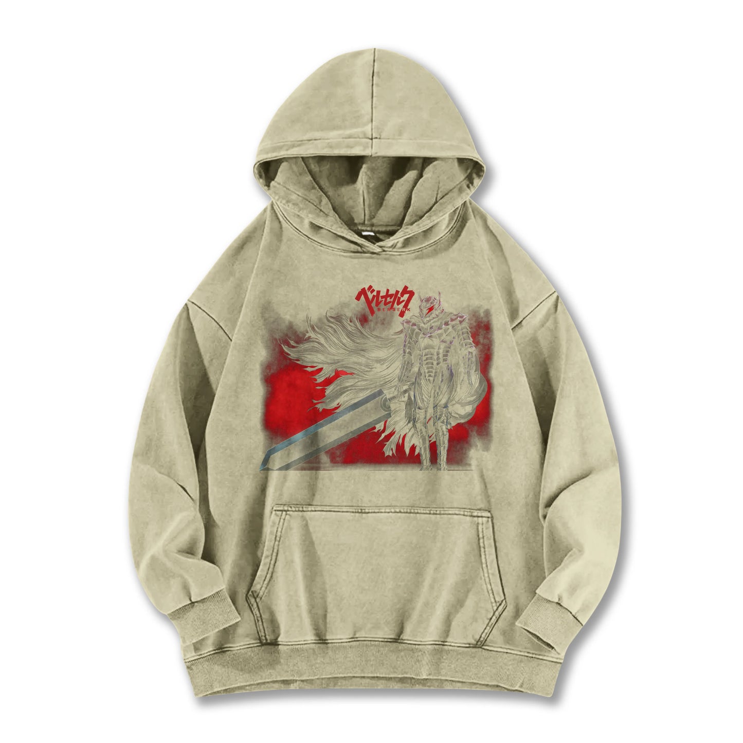 Dark Sword Saga Black Swordsman V9 Vintage Hoodie