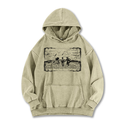 Titan Siege Freedom Fighter, Blade Protector & Strategic Mind Vintage Hoodie