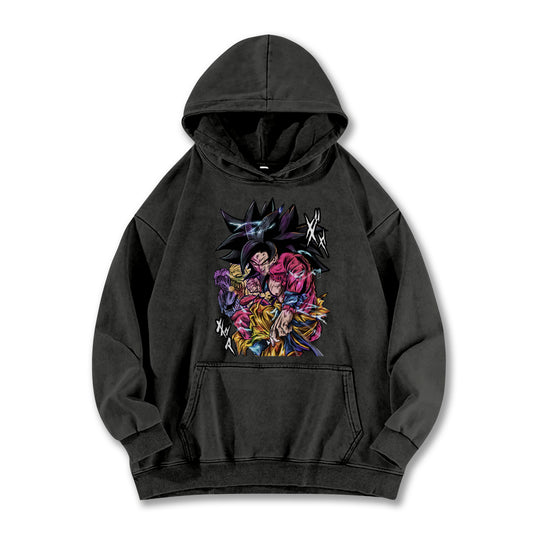Saiyan Legacy Warrior SS4 Vintage Hoodie
