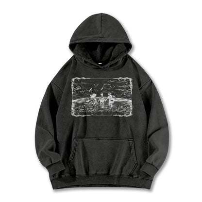 Titan Siege Freedom Fighter, Blade Protector & Strategic Mind Vintage Hoodie