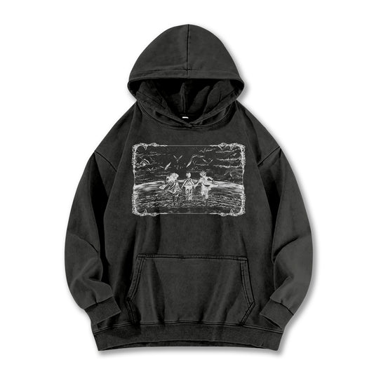 Titan Siege Freedom Fighter, Blade Protector & Strategic Mind Vintage Hoodie