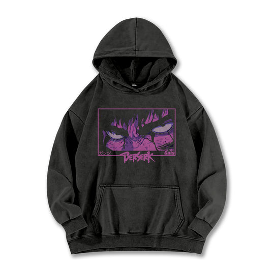 Dark Sword Saga Branded Swordsman' Gaze V3 Vintage Hoodie