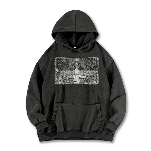 Titan Siege Freedom Fighter Blood Fiend Vintage Hoodie