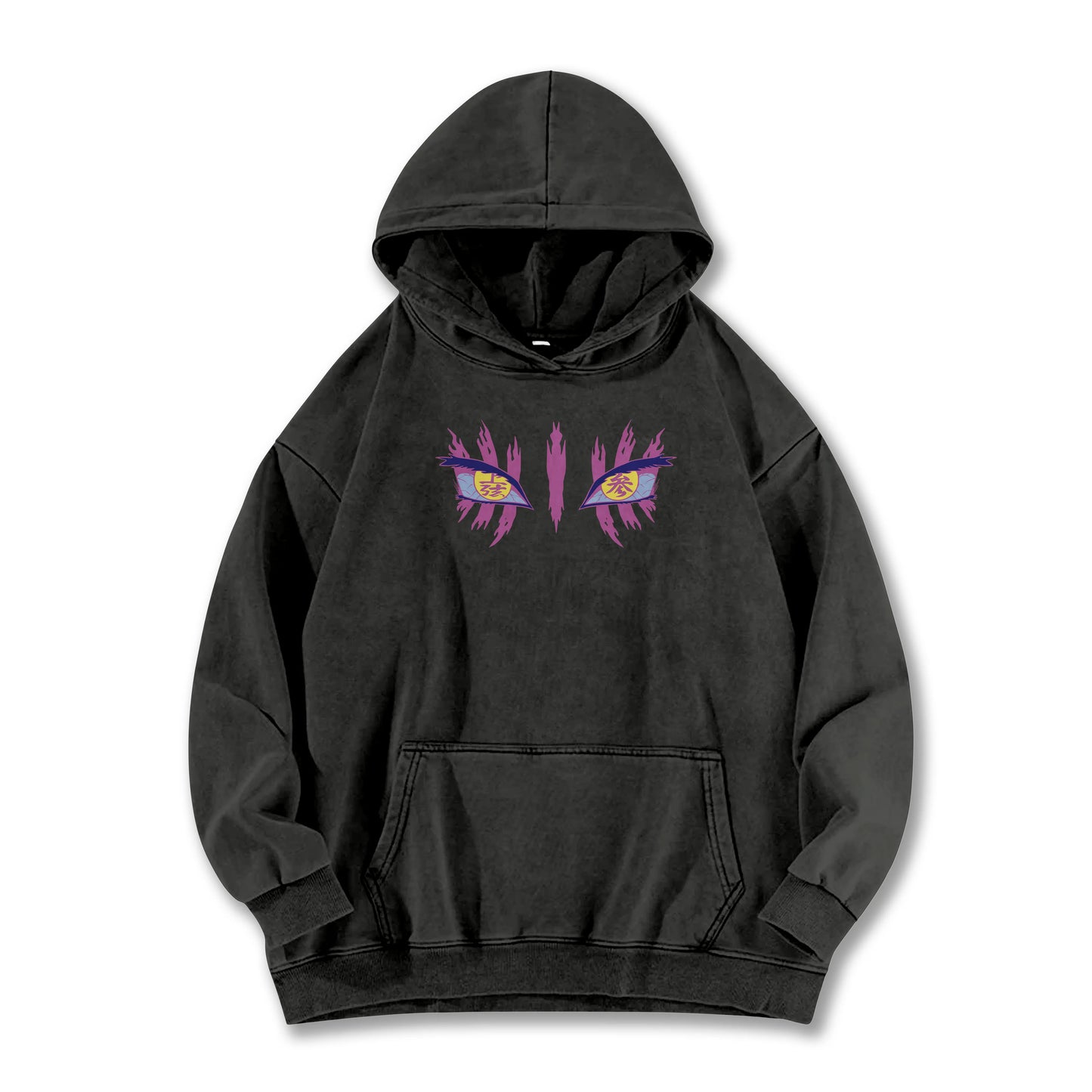 Blade of the Demon Hunters Akaza Vintage Hoodie