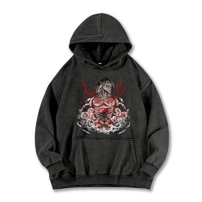 Titan Siege Freedom Fighter Attack Titan V3 Vintage Hoodie