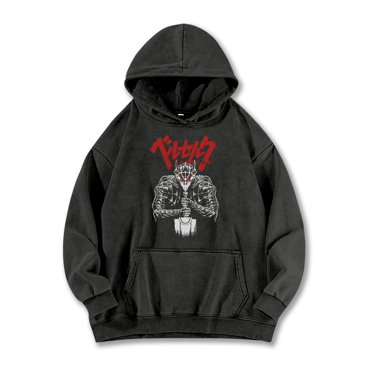 Dark Sword Saga Black Swordsman V4 T-Vintage Hoodie