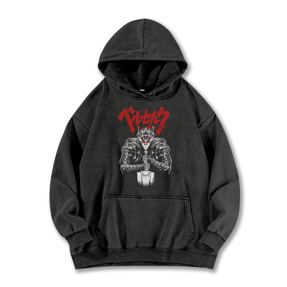 Dark Sword Saga Black Swordsman V4 T-Vintage Hoodie