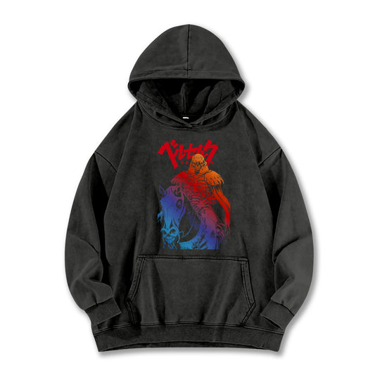 Dark Sword Saga Skull Knight Vintage Hoodie