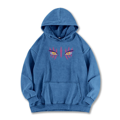 Blade of the Demon Hunters Akaza Vintage Hoodie