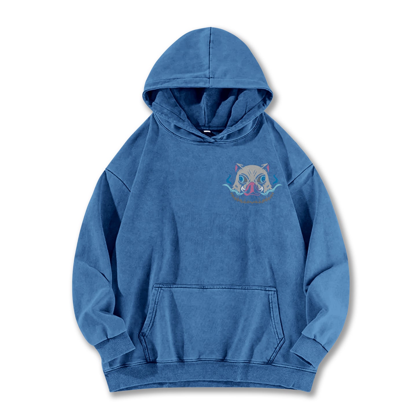 Blade of Demon Hunters Boar Head Fighter V2 Vintage Hoodie