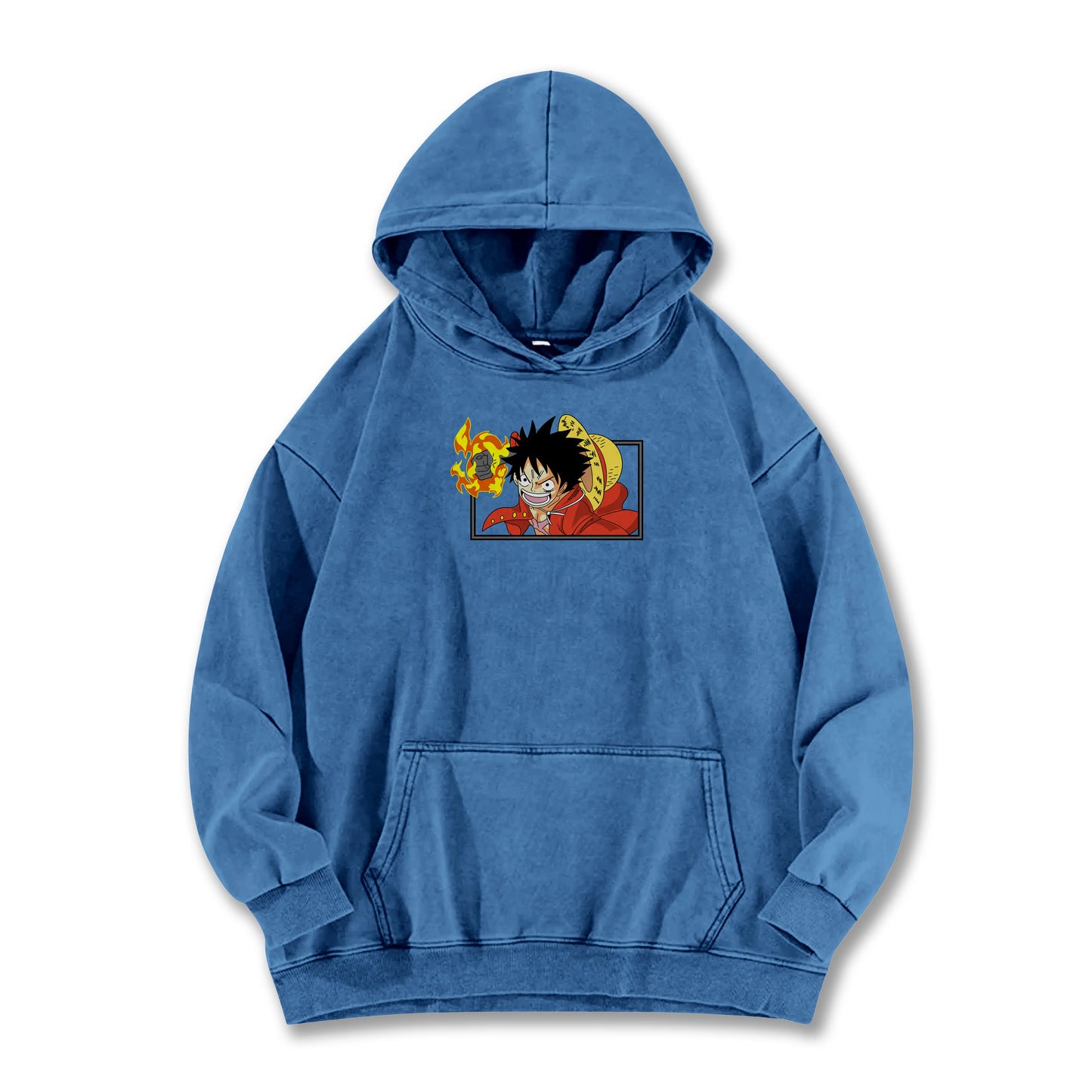 Pirate King’s Voyage Luffy Fire Punch Vintage Hoodie