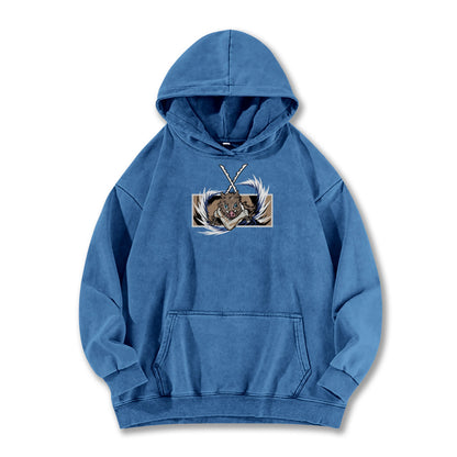 Blade of the Demon Hunters Inosuke Hashibara Vintage Hoodie
