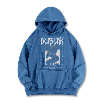 Dark Sword Saga Black Swordsman V2 Vintage Hoodie