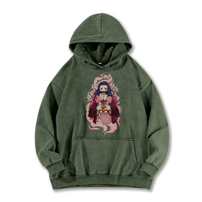 Blade of the Demon Hunters Nezuko Vintage Hoodie
