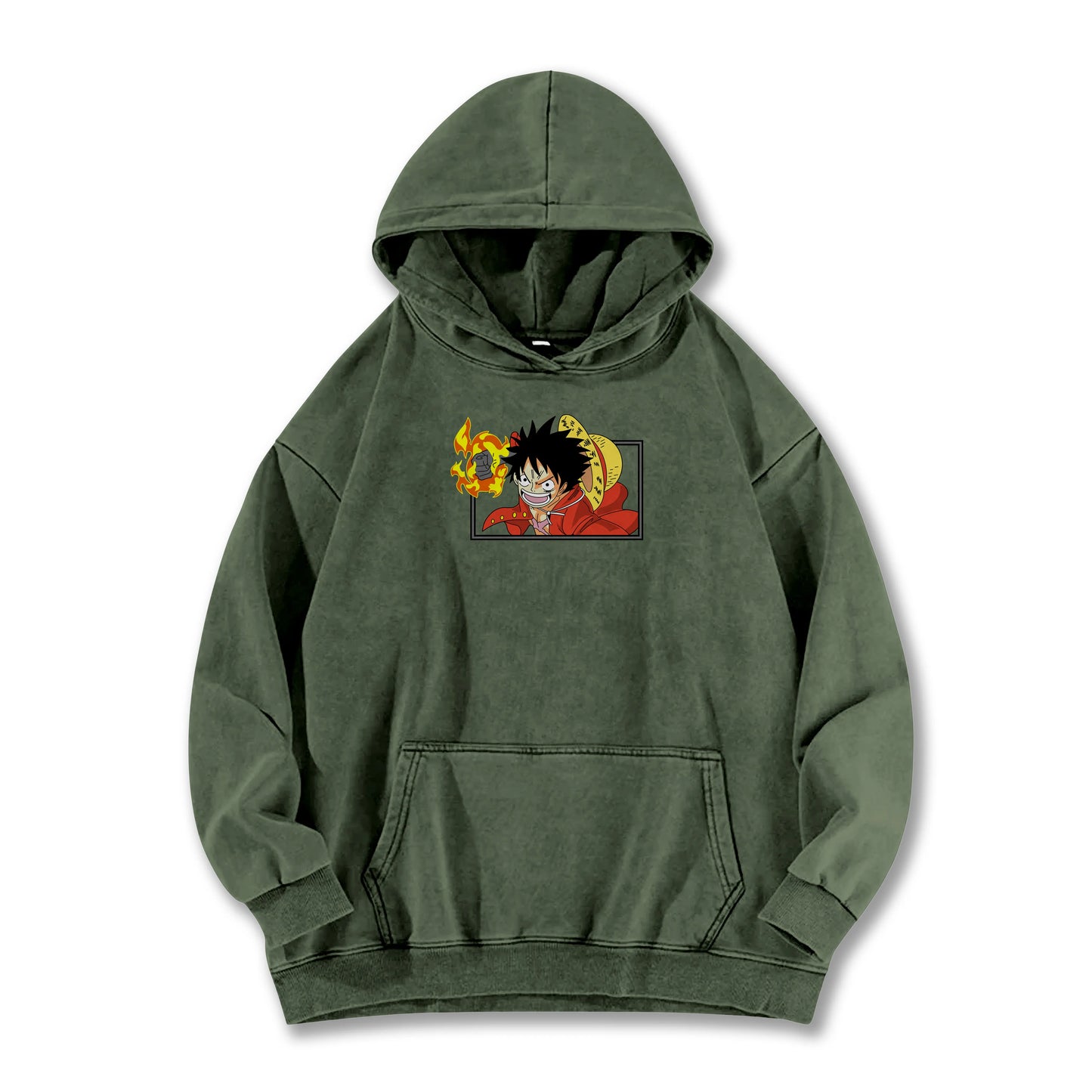 Pirate King’s Voyage Luffy Fire Punch Vintage Hoodie