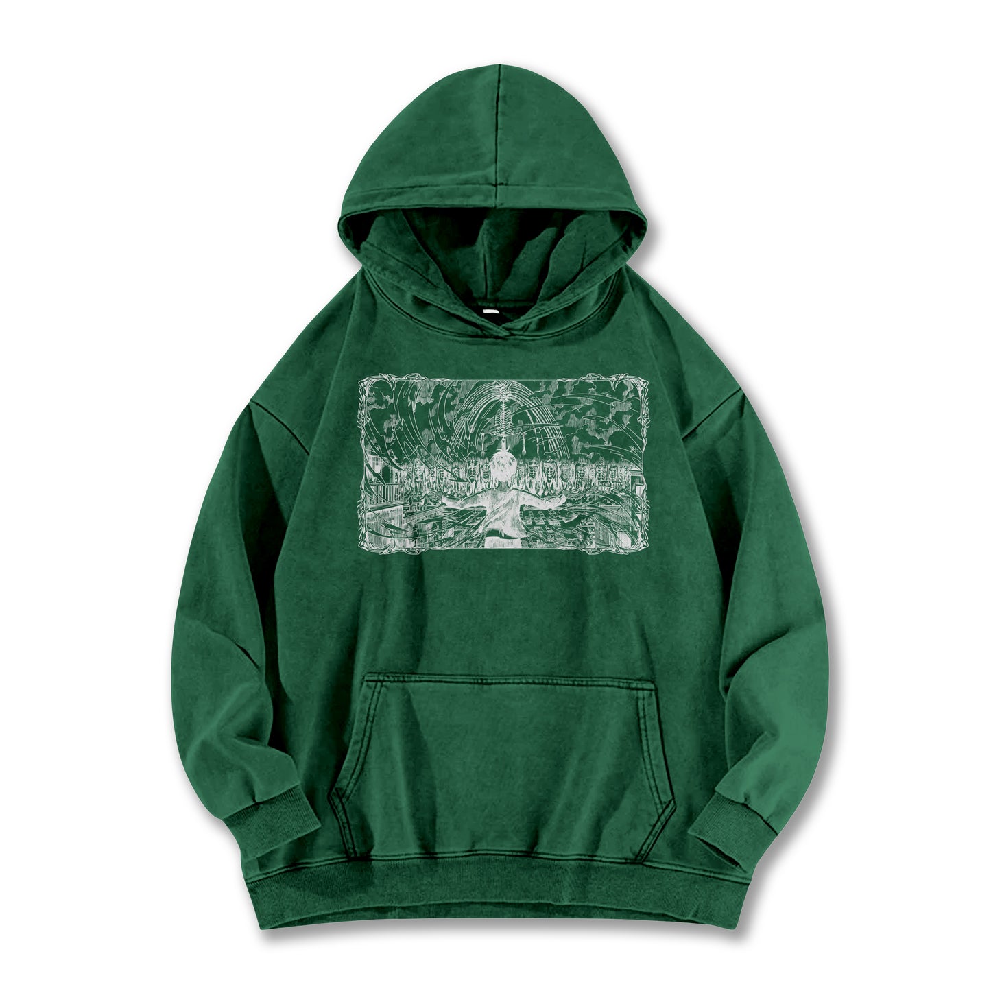 Titan Siege Freedom Fighter Blood Fiend Vintage Hoodie