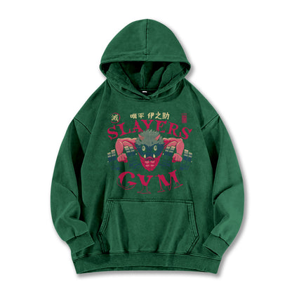 Blade of Demon Hunters's Gym Vintage Hoodie