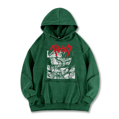 Dark Sword Saga Guts' Wrath Vintage Hoodie