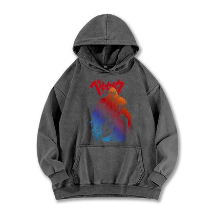 Dark Sword Saga Skull Knight Vintage Hoodie