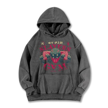 Blade of Demon Hunters's Gym Vintage Hoodie