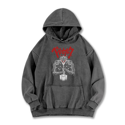 Dark Sword Saga Black Swordsman V4 T-Vintage Hoodie