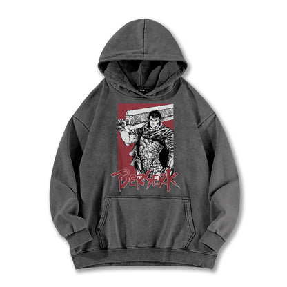 Dark Sword Saga Swordsman V8 Vintage Hoodie