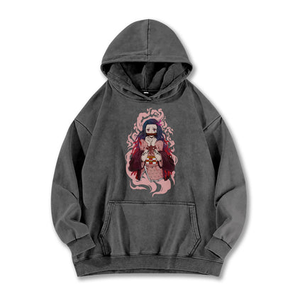 Blade of the Demon Hunters Nezuko Vintage Hoodie